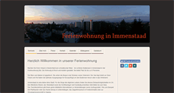 Desktop Screenshot of bodenseewohnung.com